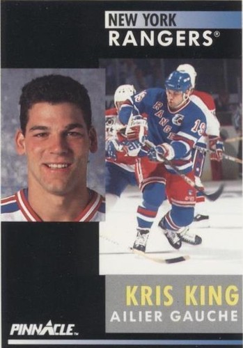 1991-92 Pinnacle French - Kris King #362