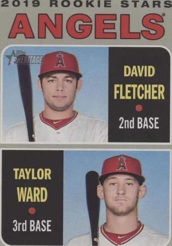 2019 Topps Heritage - David Fletcher Taylor Ward #74