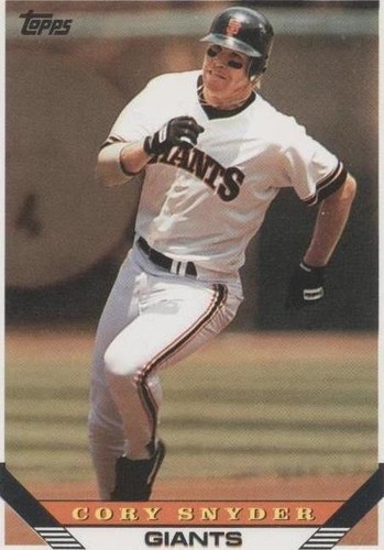 1993 Topps - Cory Snyder #254