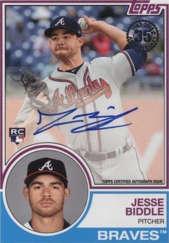 2018 Topps Update Series - Jesse Biddle #83A-JS