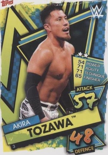 2021 Topps WWE Slam Attax - Akira Tozawa #3