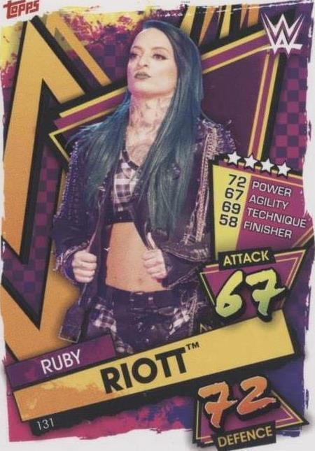 2021 Topps WWE Slam Attax - Ruby Riott #131