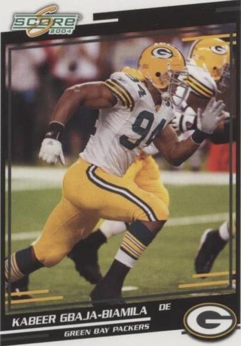 2004 Score Kabeer Gbaja-Biamila #117