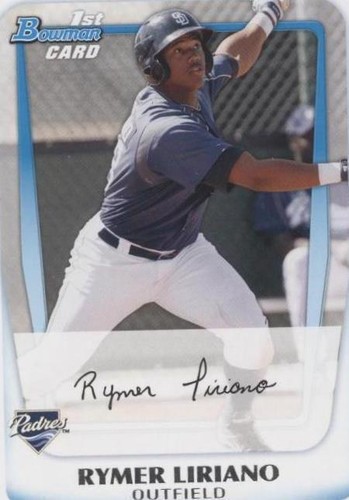2011 Bowman - Rymer Liriano #BP101