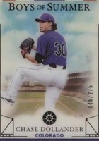 2024 Panini Boys of Summer - Chase Dollander #54