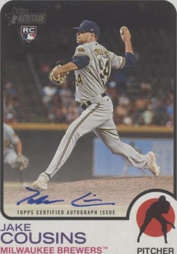 2022 Topps Heritage - Jake Cousins #ROA-JC