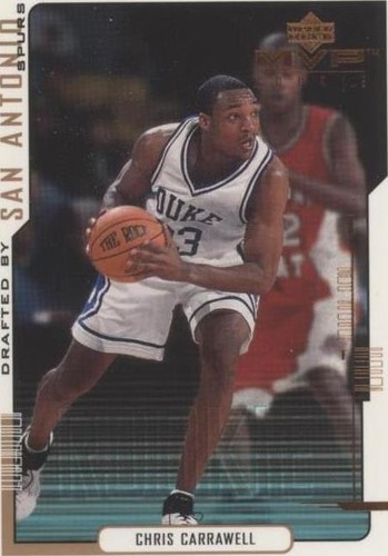 2000-01 Upper Deck MVP - Chris Carrawell #209