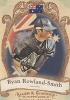 2009 Topps Allen & Ginter's - Ryan Rowland-Smith #NP69