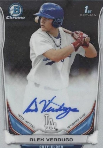 2014 Bowman Draft - Alex Verdugo #BCA-AV