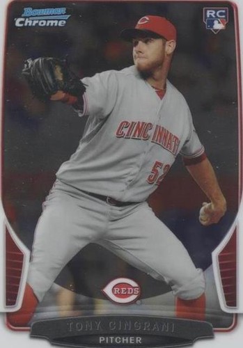 2013 Bowman Chrome - Tony Cingrani #189