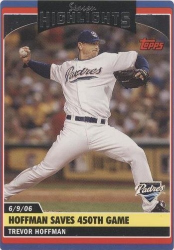 2006 Topps Updates & Highlights - Trevor Hoffman #UH175