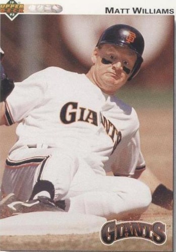 1992 Upper Deck - Matt Williams #154