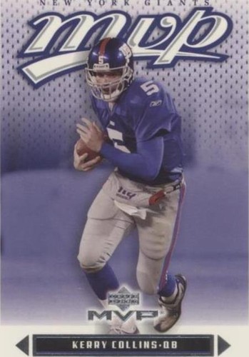 2003 Upper Deck MVP Kerry Collins #78