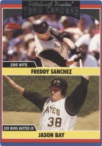 2006 Topps Updates & Highlights - Freddy Sanchez Jason Bay #UH300