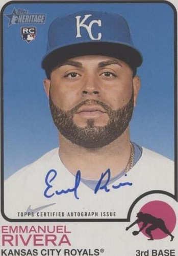2022 Topps Heritage High Number - Emmanuel Rivera #ROA-ER