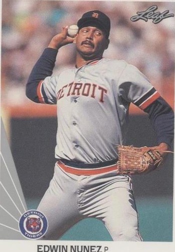 1990 Leaf - Edwin Nunez #397