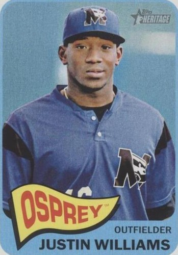 2014 Topps Heritage Minor League Edition - Justin Williams #136