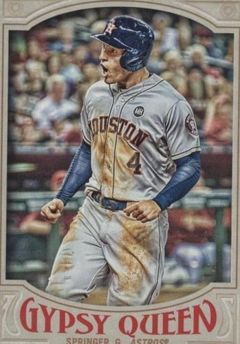2016 Topps Gypsy Queen - George Springer #123