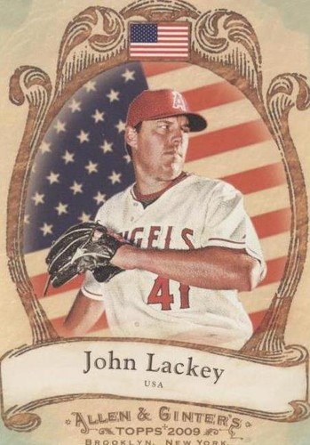2009 Topps Allen & Ginter's - John Lackey #NP27