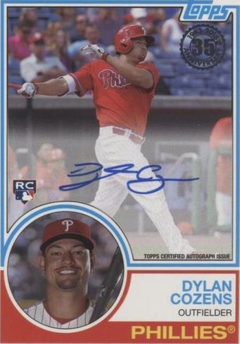 2018 Topps Update Series - Dylan Cozens #83A-DCZ