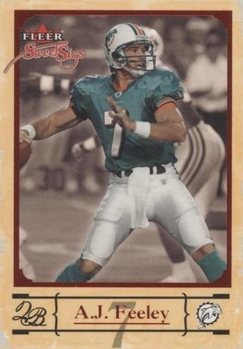 2004 Fleer Sweet Sigs A.J. Feeley #42