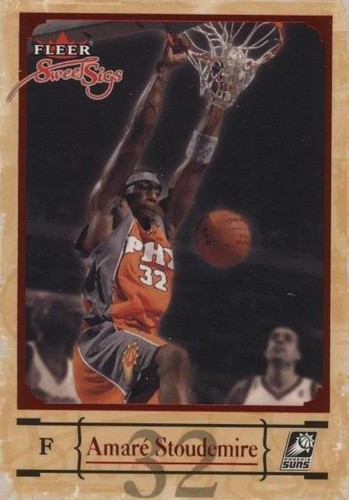 2004-05 Fleer Sweet Sigs - Amar'e Stoudemire #60
