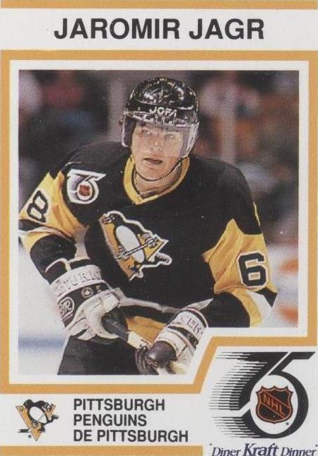 1991-92 Kraft - Jaromir Jagr #3