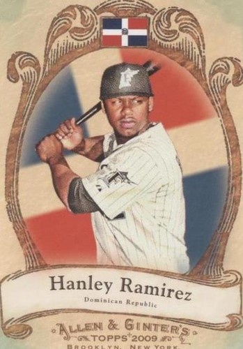 2009 Topps Allen & Ginter's - Hanley Ramirez #NP33