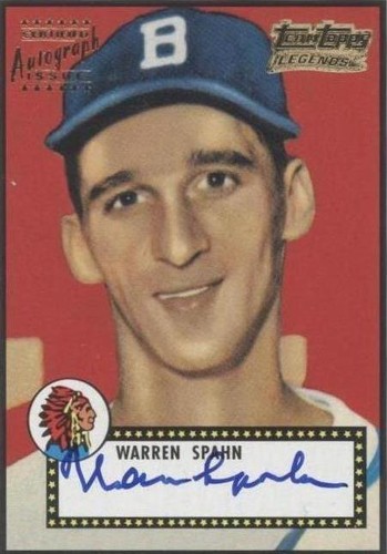 2001 Topps - Warren Spahn #TT13R