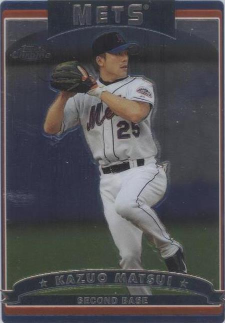 2006 Topps Chrome - Kazuo Matsui #119
