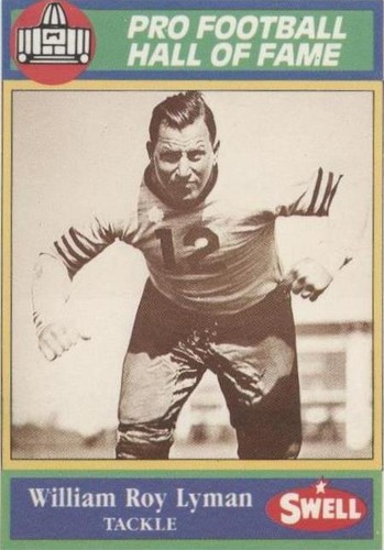 1990 Swell Pro Football Hall of Fame Link Lyman #20