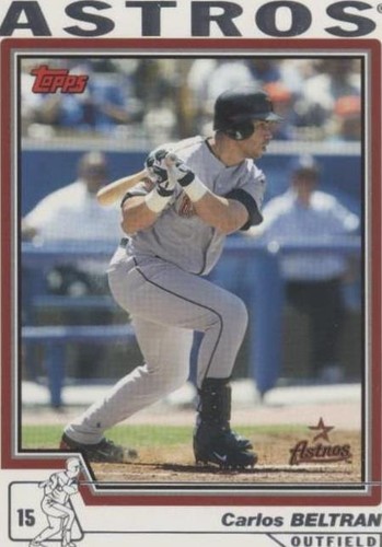 2004 Topps Traded and Rookies - Carlos Beltran #T17