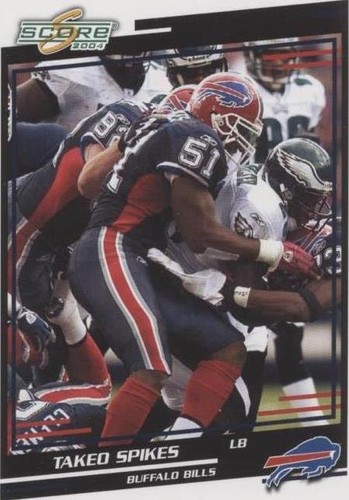 2004 Score Takeo Spikes #35