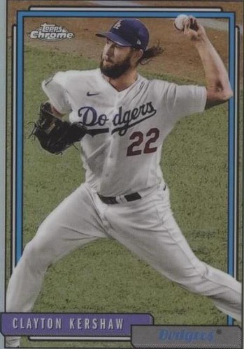 2021 Topps Update Series - Clayton Kershaw #TC92-25