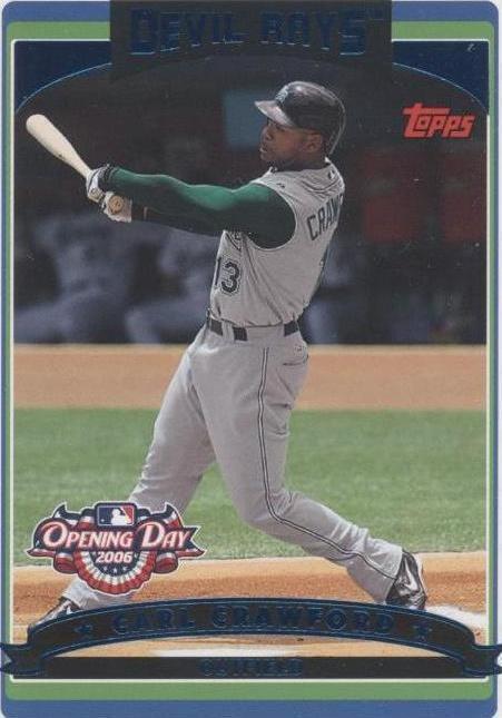 2006 Topps Opening Day - Carl Crawford #5