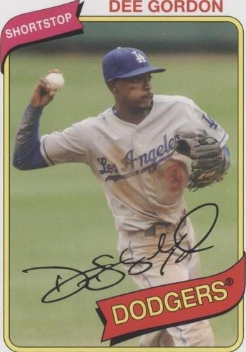 2012 Topps Archives - Dee Gordon #102