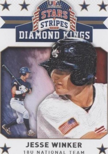 2015 Panini Stars and Stripes - Jesse Winker #16