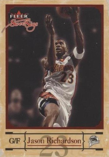 2004-05 Fleer Sweet Sigs - Jason Richardson #6