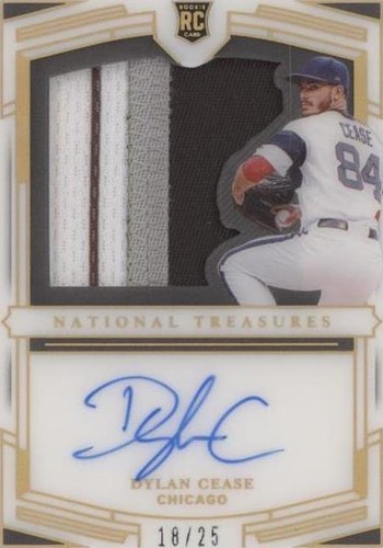 2020 Panini National Treasures - Dylan Cease #RSS-DC