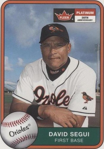 2001 Fleer Platinum - David Segui #78
