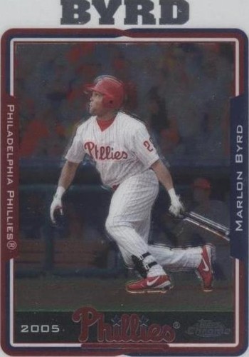 2005 Topps Chrome - Marlon Byrd #378