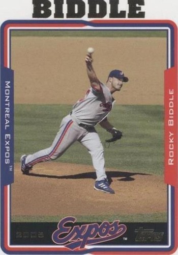 2005 Topps - Rocky Biddle #191