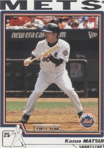 2004 Topps Traded and Rookies - Kazuo Matsui #T136