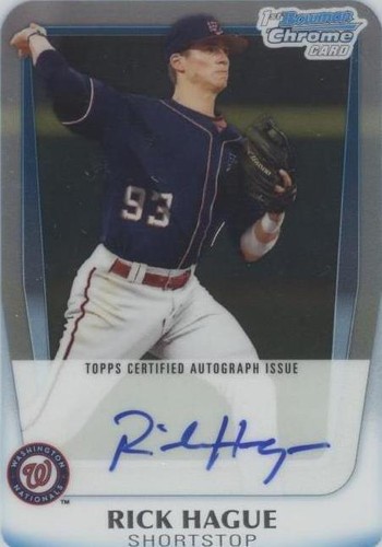 2011 Bowman - Rick Hague #BCP112