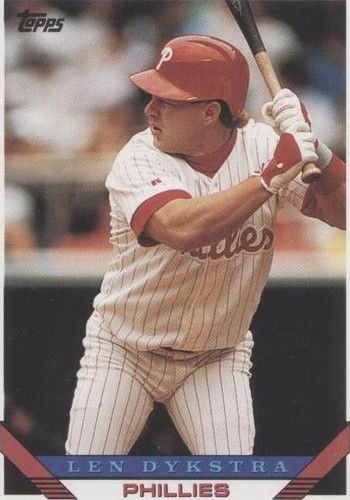 1993 Topps - Lenny Dykstra #740