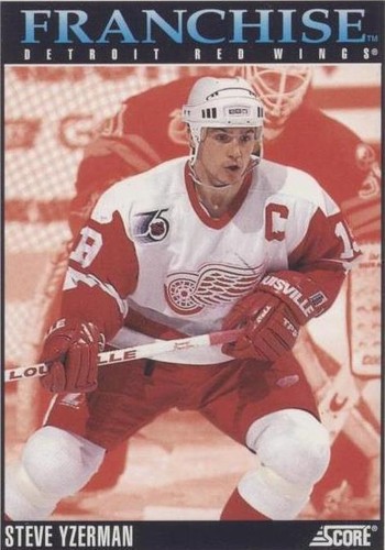 1992-93 Score - Steve Yzerman #423