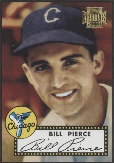 2001 Topps Archives - Billy Pierce #234