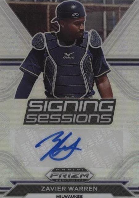 2021 Panini Prizm Draft Picks - Zavier Warren #SS-ZW
