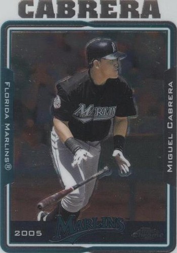 2005 Topps Chrome - Miguel Cabrera #92