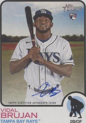 2022 Topps Heritage - Vidal Brujan #ROA-VB
